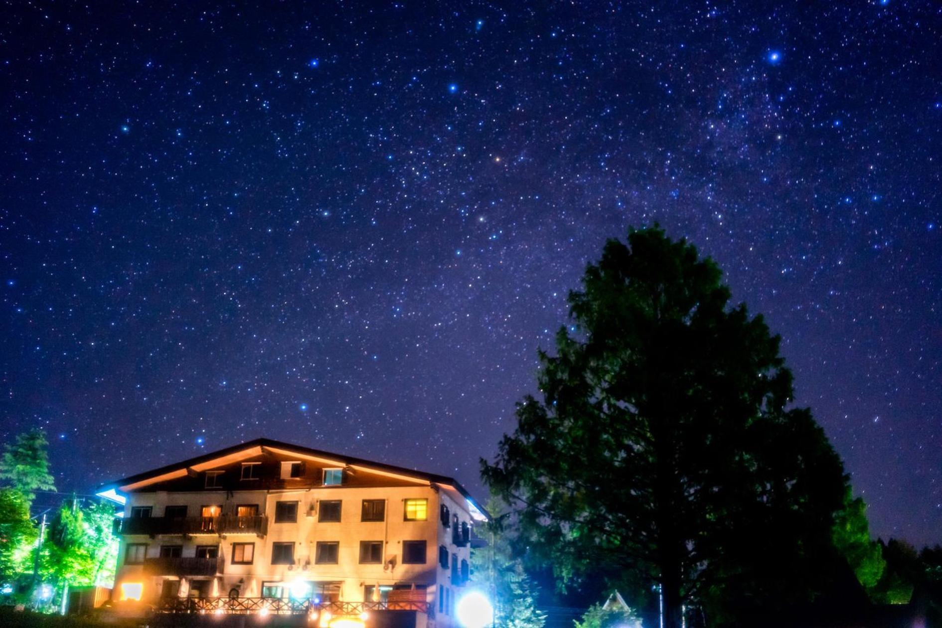 Hotel Hakuba Berghaus Otari Bagian luar foto